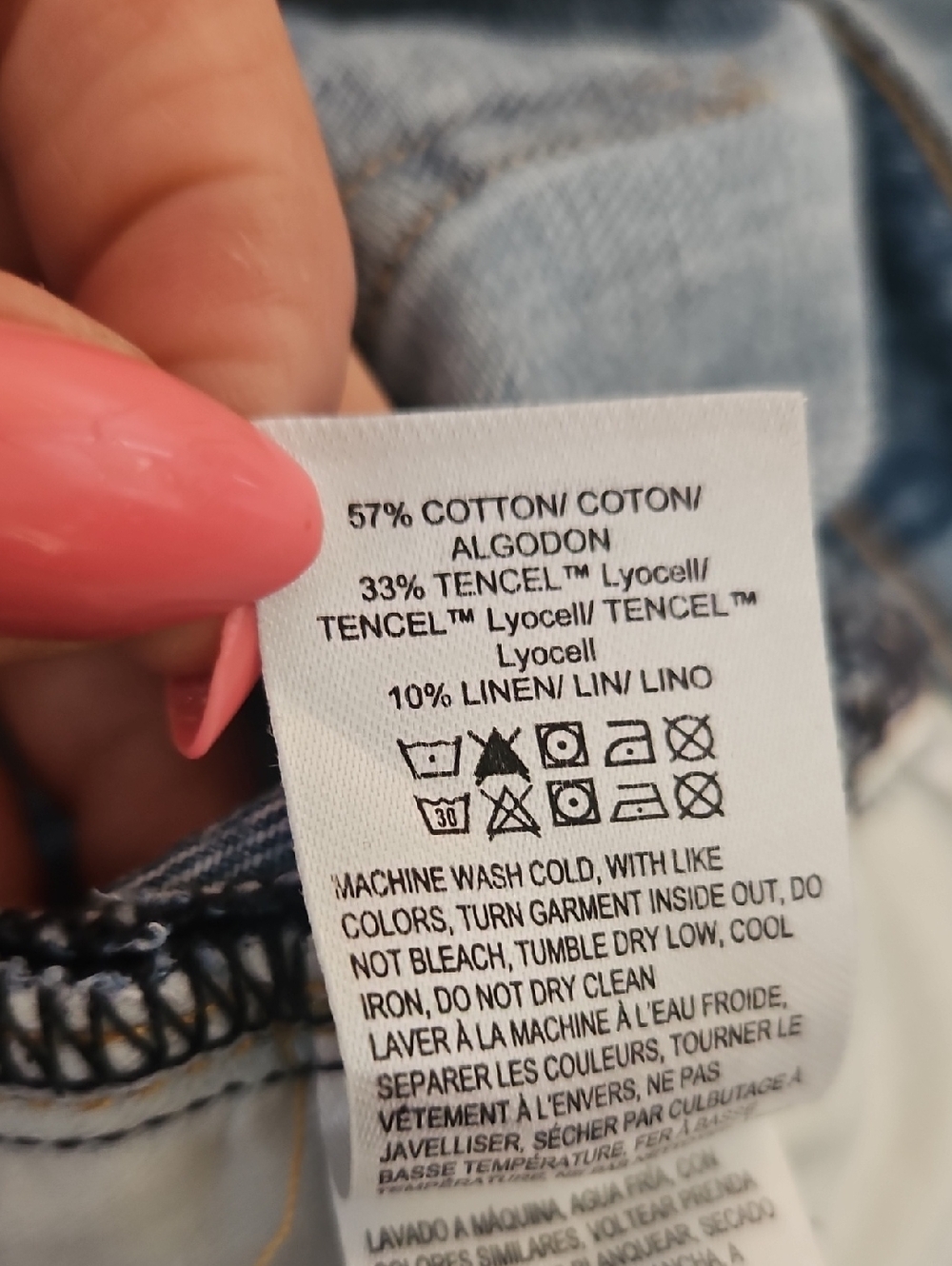 Lucky Brand Light Wash Palazzo Jeans - Picture 13 of 13